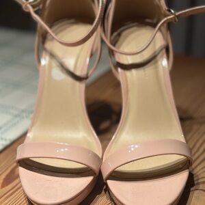 DIVA Lounge Blush Strappy Heels